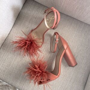 Sam Edelman Yaro feather heel sandal